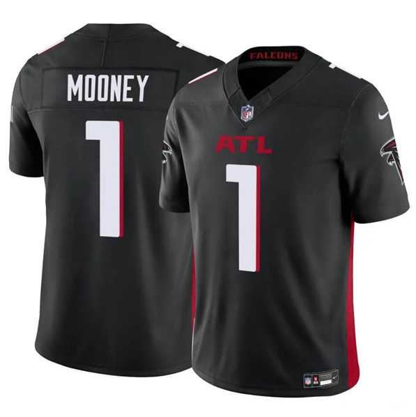 Men & Women & Youth Atlanta Falcons #1 Darnell Mooney Black 2024 F.U.S.E. Vapor Untouchable Limited Football Stitched Jersey->arizona cardinals->NFL Jersey